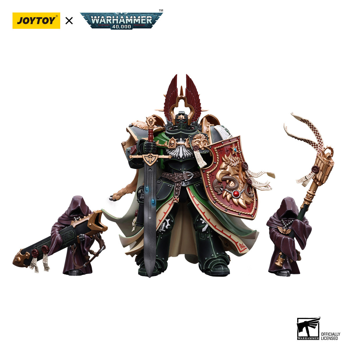 JOYTOY Warhammer 40K Dark Angels Primarch Lion El'Jonson figure