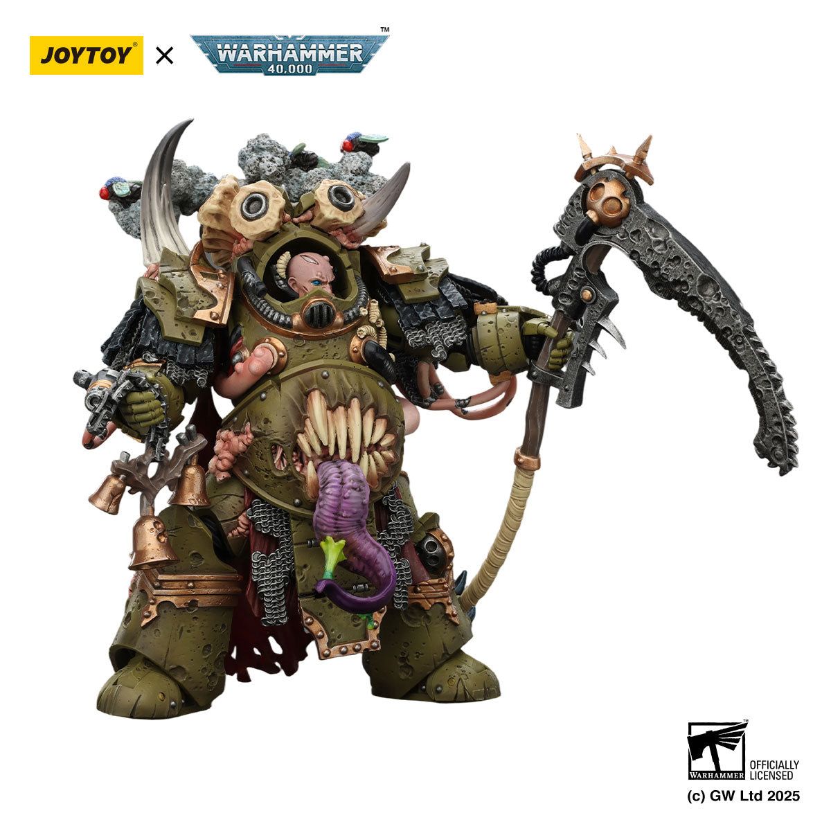 JOYTOY Warhammer 40K Death Guard Deathshroud Terminators Champion figure
