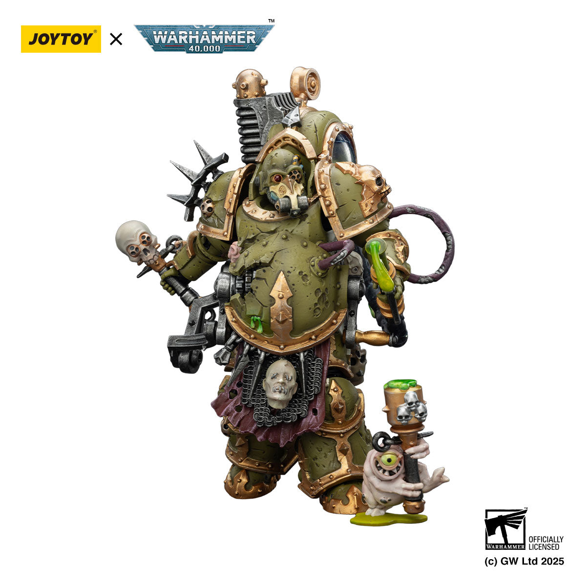JOYTOY Warhammer 40K Death Guard Foul Blightspawn figure