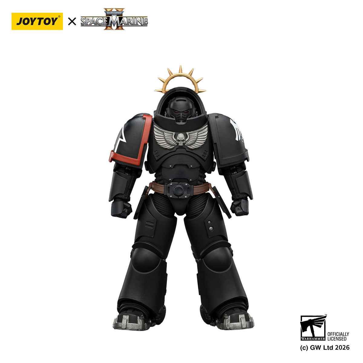 JOYTOY Warhammer 40K Space Marine 2 Raven Guard Game Edition Raven Guard Heavy Intercessor figure