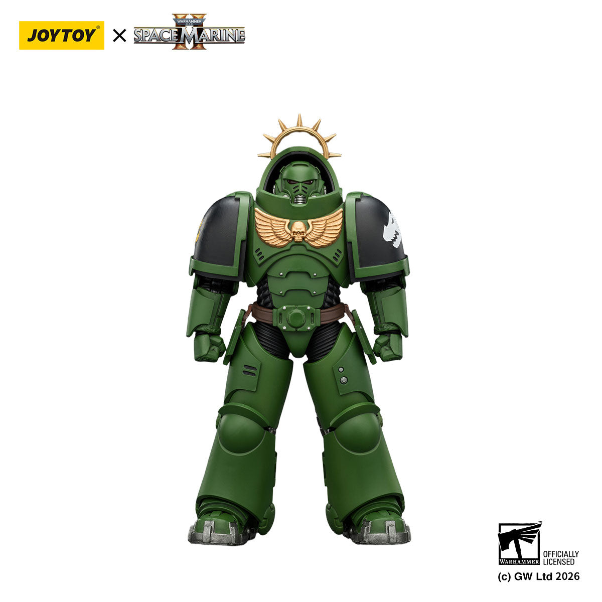 JOYTOY Warhammer 40K Space Marine 2 Salamanders Game Edition Salamanders Heavy Intercessor figure