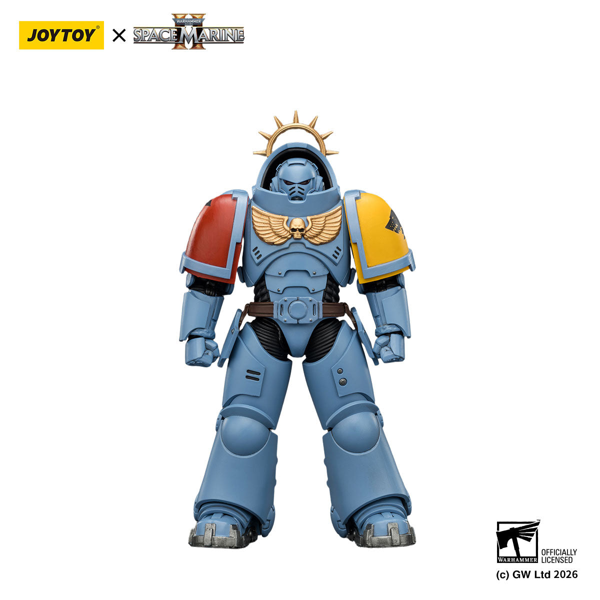 JOYTOY Warhammer 40K Space Marine 2 Space Wolves Game Edition Space Wolves Heavy Intercessor figure