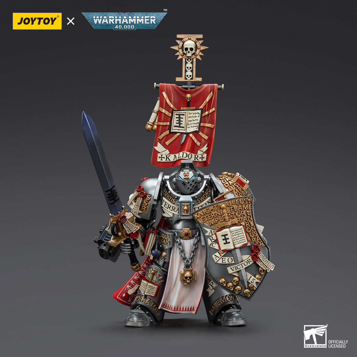 JOYTOY Warhammer 40K Grey Knights Kaldor Draigo figure