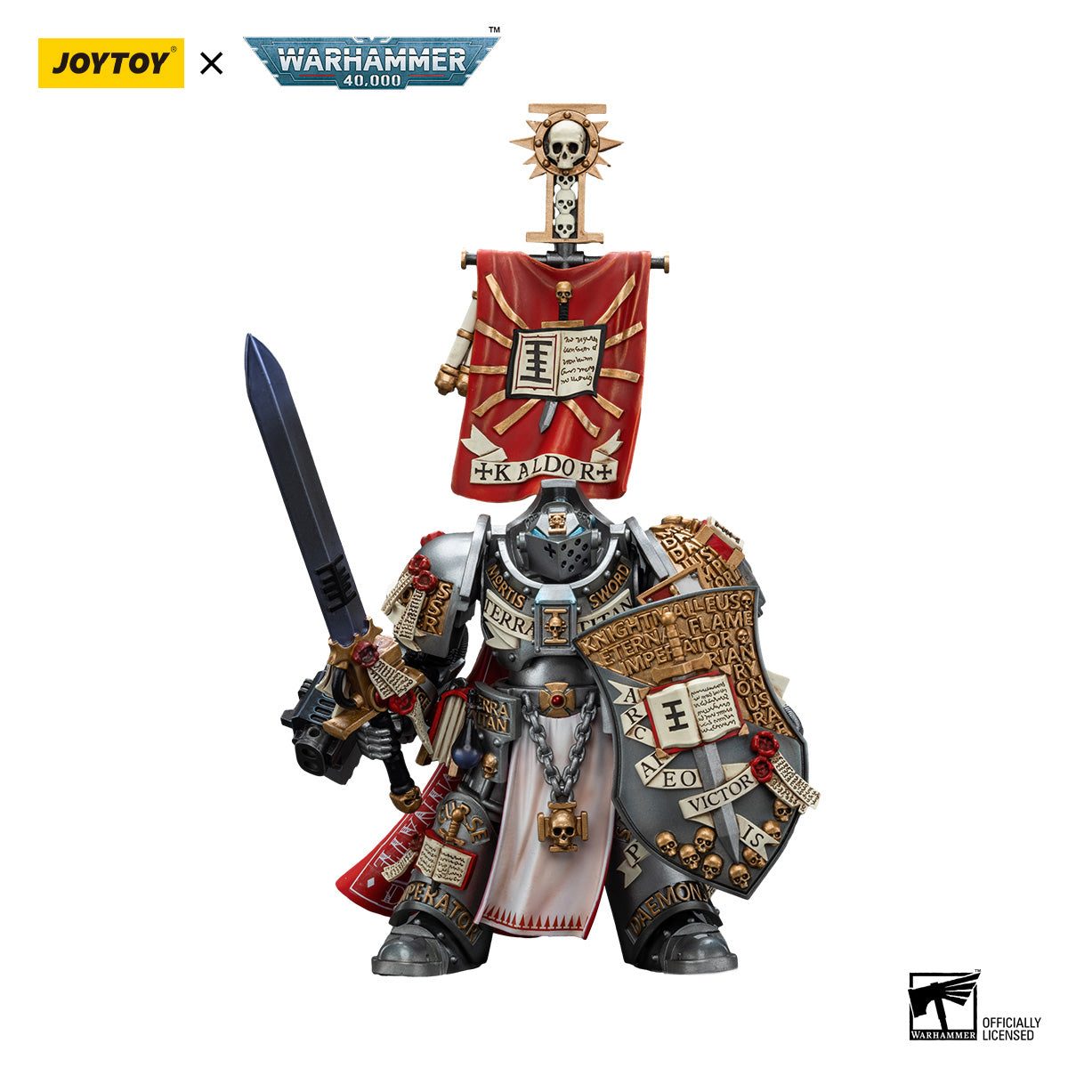 JOYTOY Warhammer 40K Grey Knights Kaldor Draigo figure