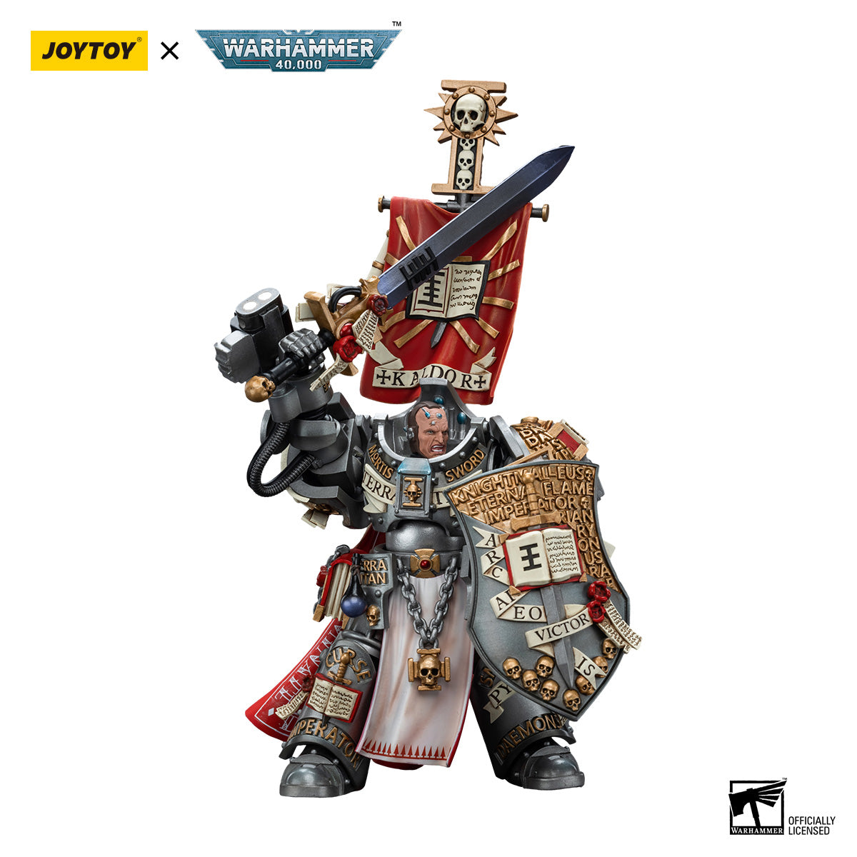 JOYTOY Warhammer 40K Grey Knights Kaldor Draigo figure