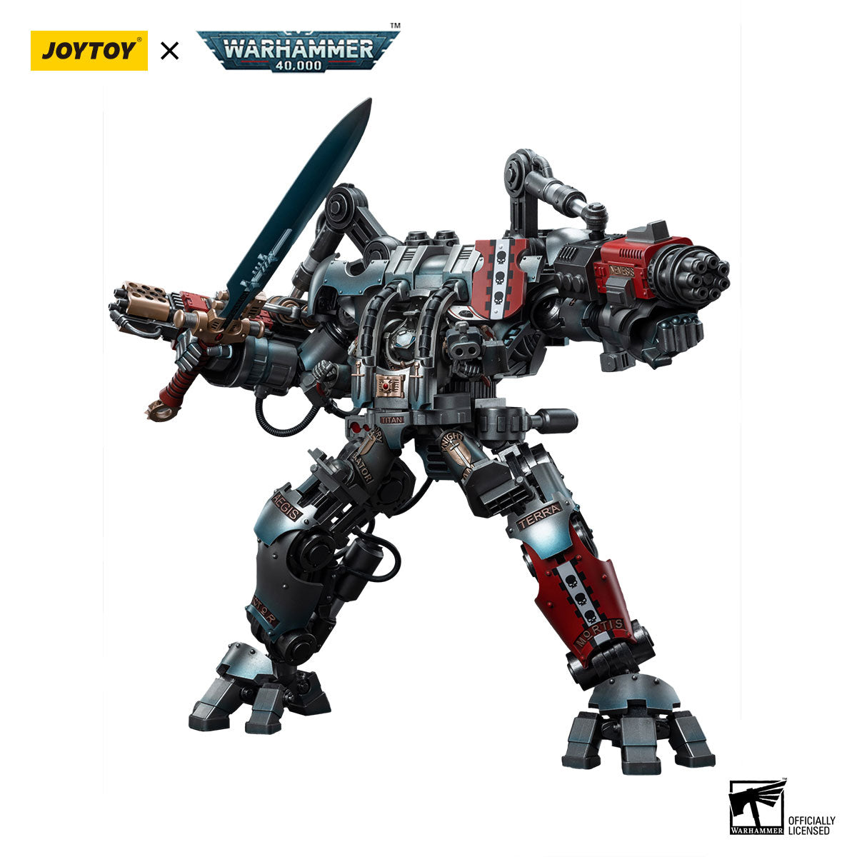 JOYTOY Warhammer 40K Grey Knights Nemesis Dreadknight (Including action figures) figure