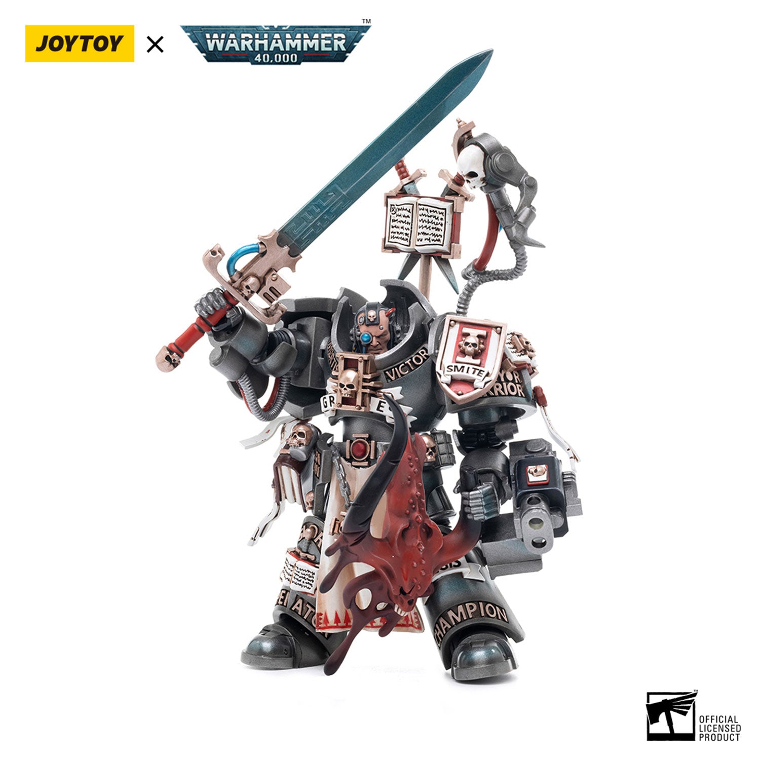 JOYTOY Warhammer 40K Grey Knights Terminator Incanus Neodan figure
