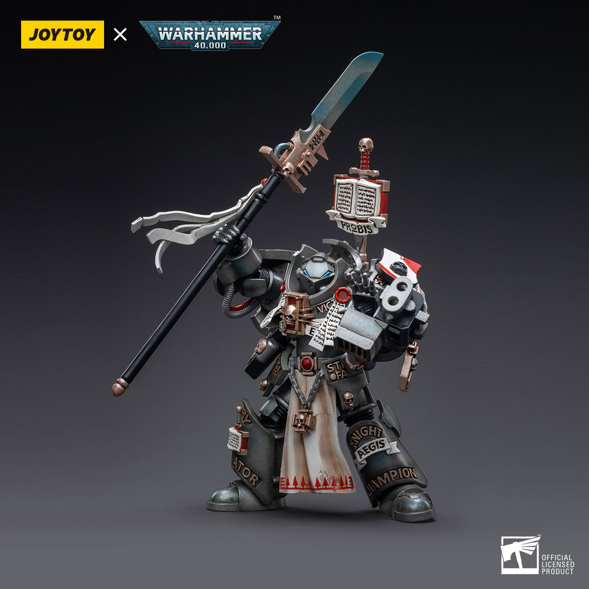 JOYTOY Warhammer 40K Grey Knights Terminator Jaric Thule figure