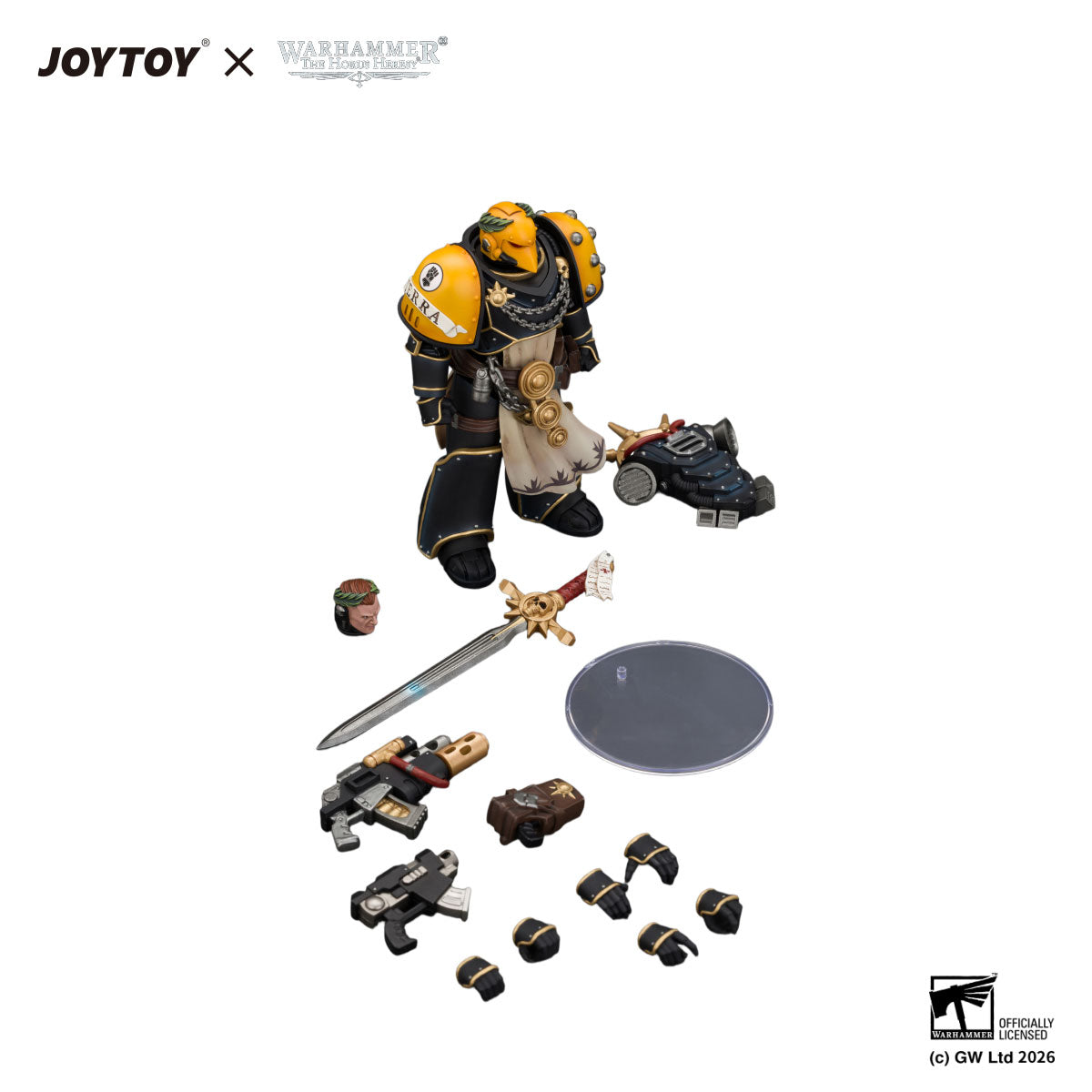 JOYTOY Horus Heresy Imperial Fists Champion Consul figure
