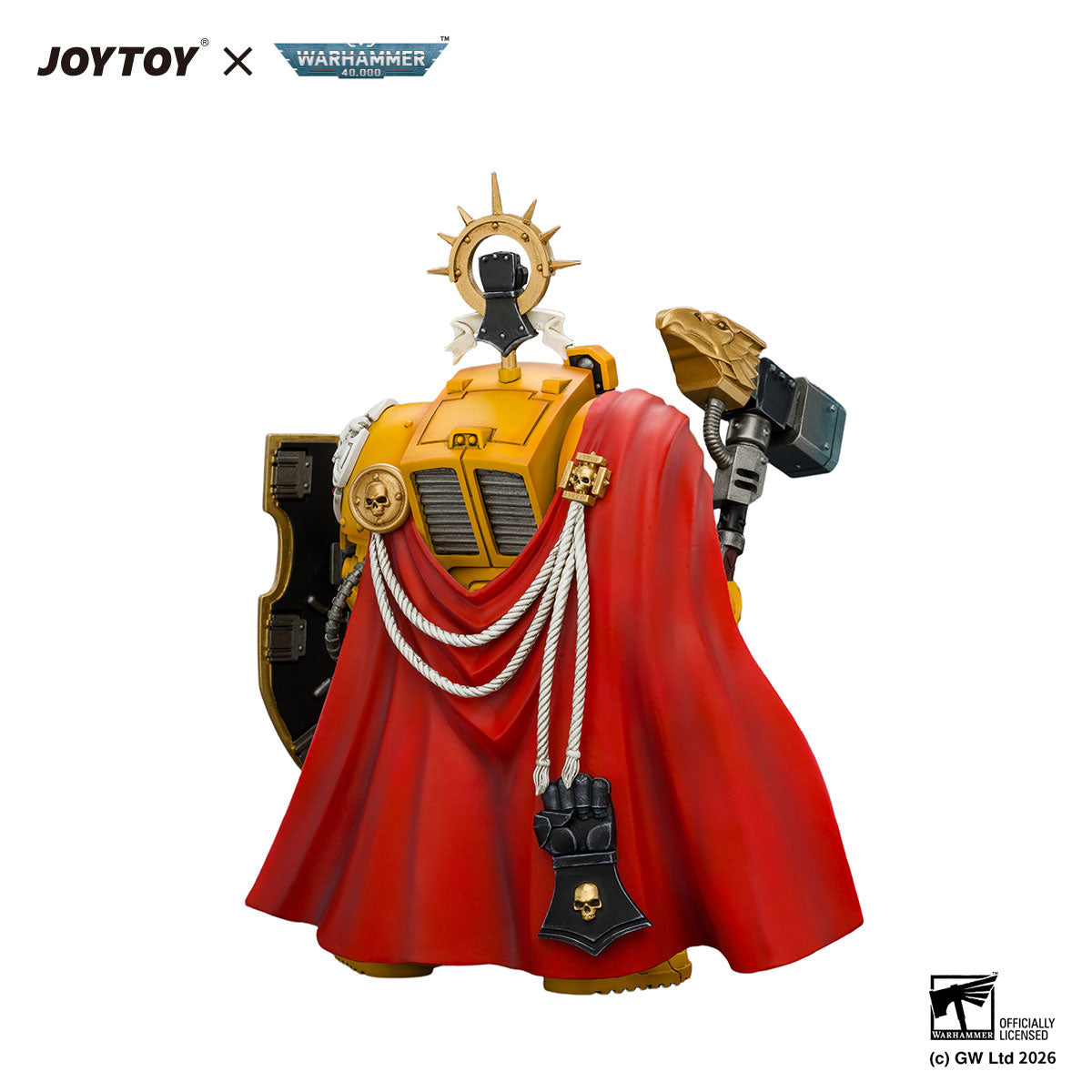 JOYTOY Warhammer 40K Imperial Fists Darnath Lysander figure