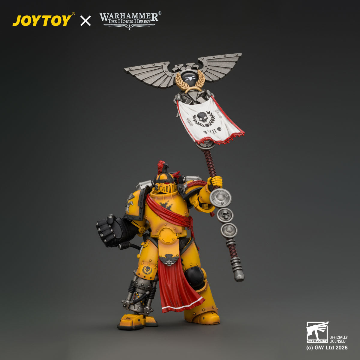 JOYTOY Horus Heresy Imperial Fists Herald Consul figure