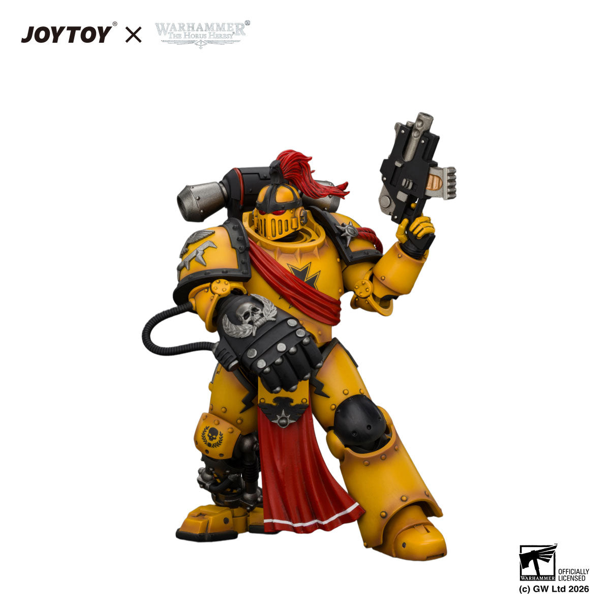 JOYTOY Horus Heresy Imperial Fists Herald Consul figure