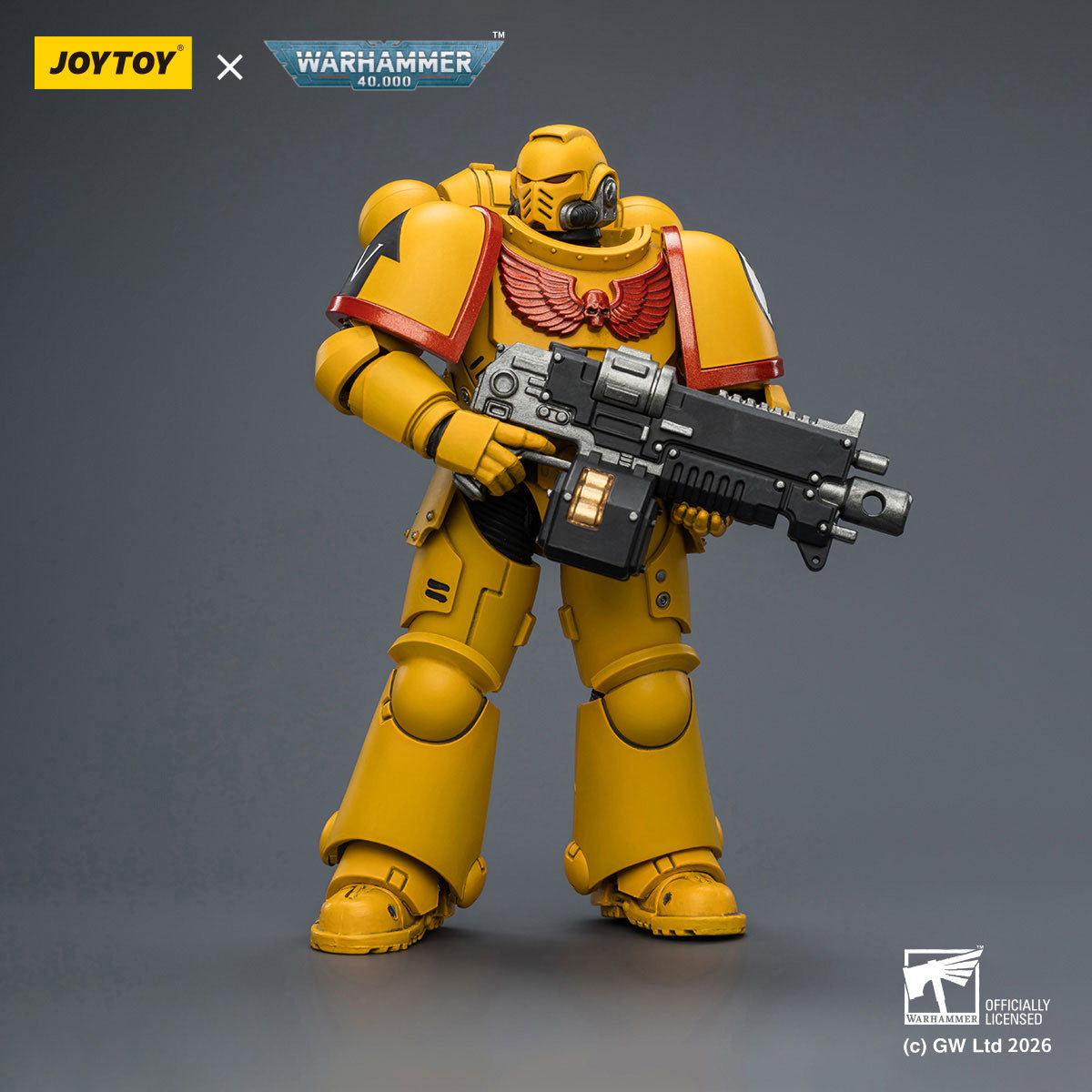 JOYTOY Warhammer 40K Imperial Fists Intercessor figure