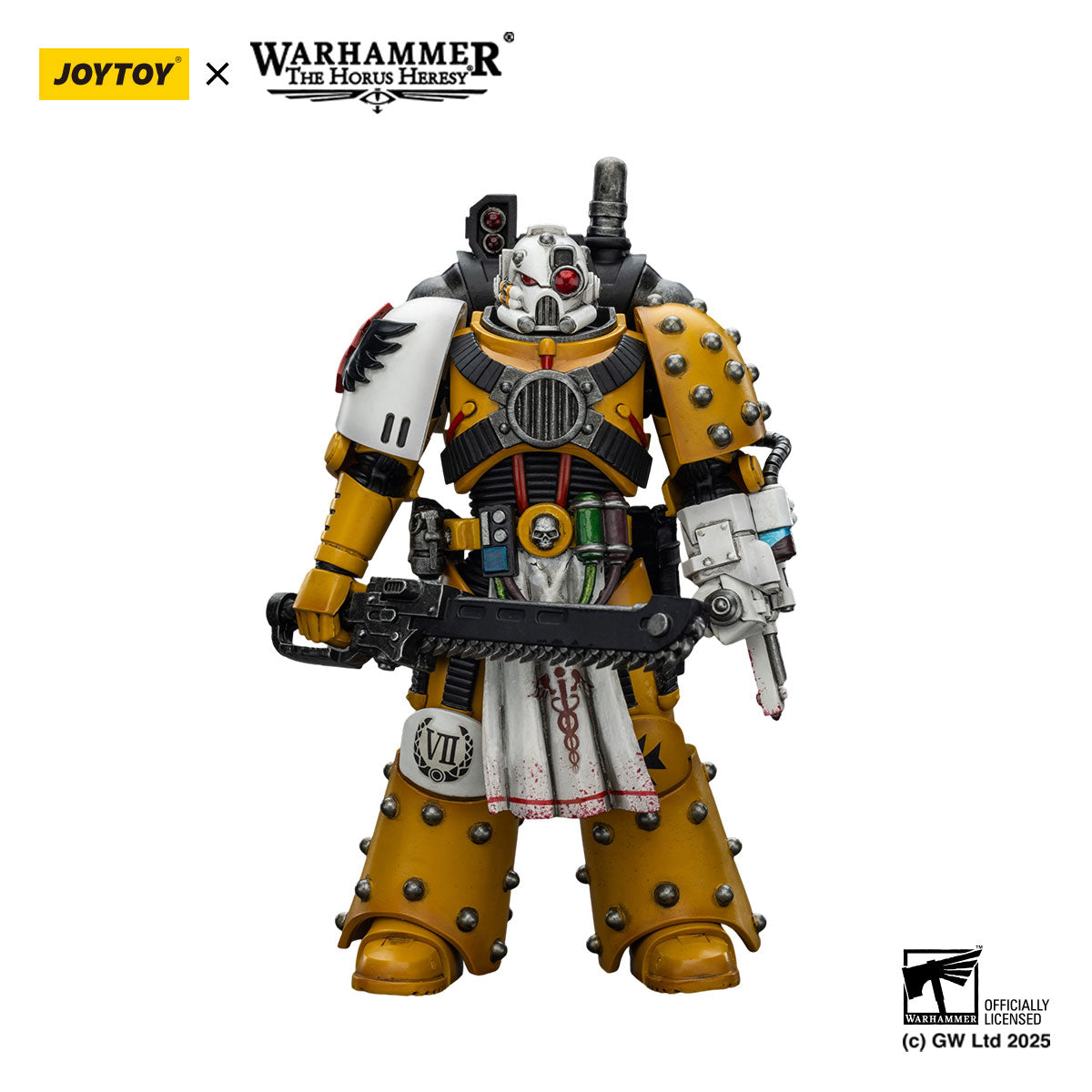 JOYTOY Horus Heresy Imperial Fists Legion Apothecary figure