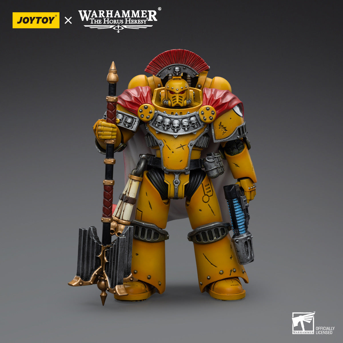 JOYTOY Horus Heresy Imperial Fists Legion Chaplain Consul figure