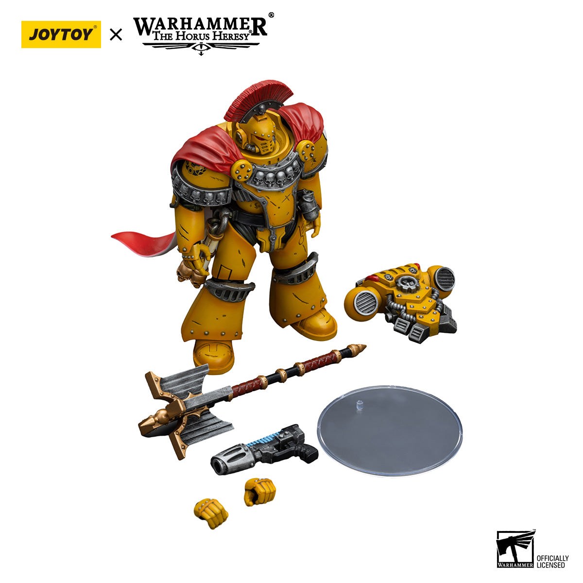 JOYTOY Horus Heresy Imperial Fists Legion Chaplain Consul figure