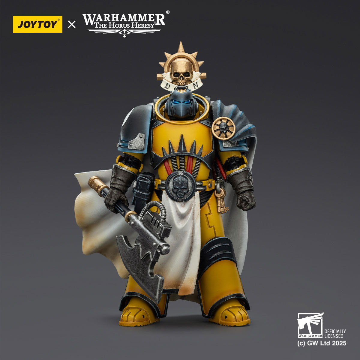 JOYTOY Horus Heresy Imperial Fists Librarian Consul figure