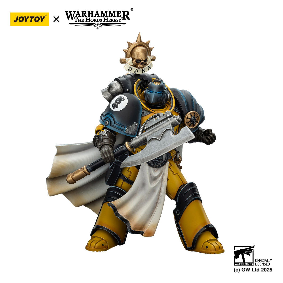 JOYTOY Horus Heresy Imperial Fists Librarian Consul figure