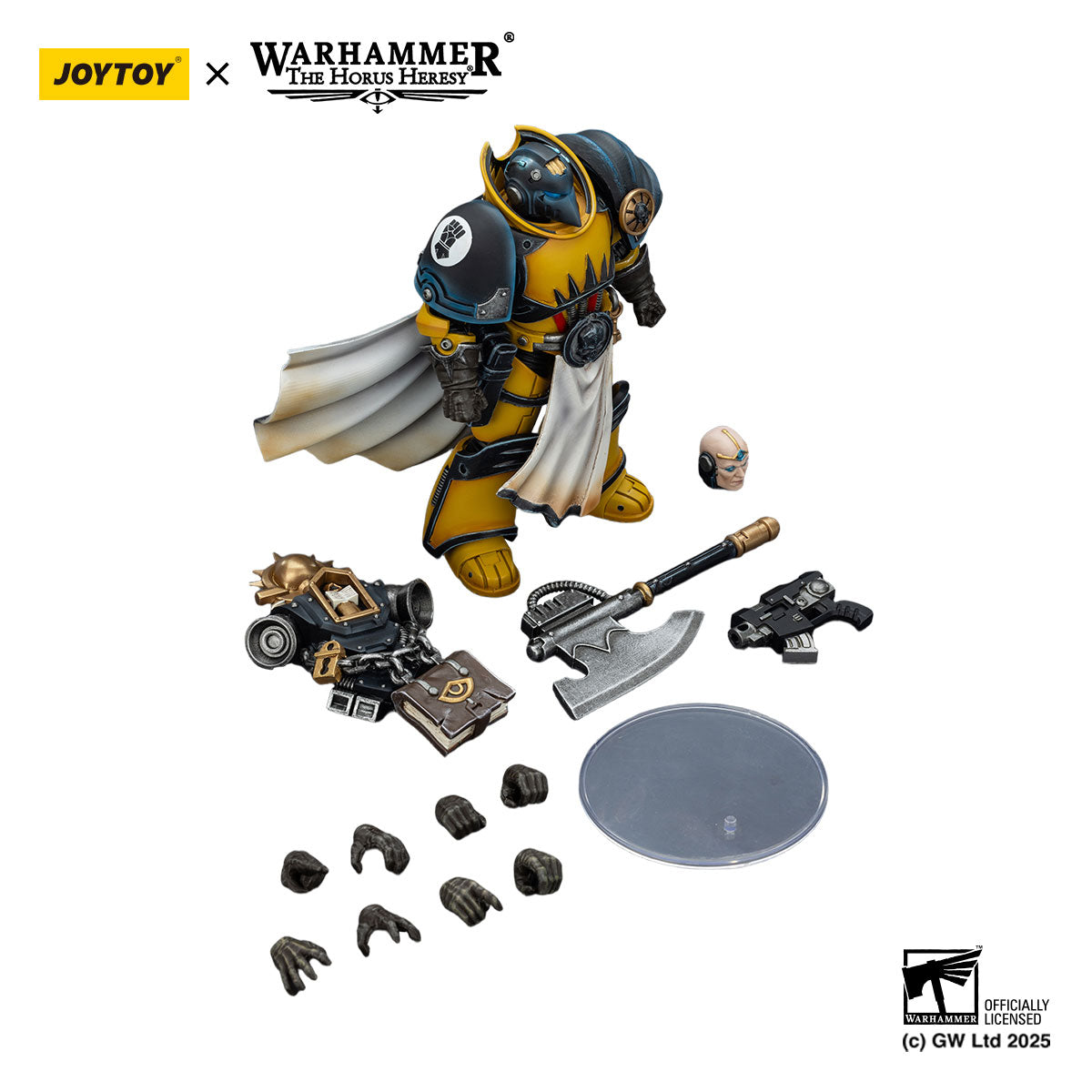 JOYTOY Horus Heresy Imperial Fists Librarian Consul figure