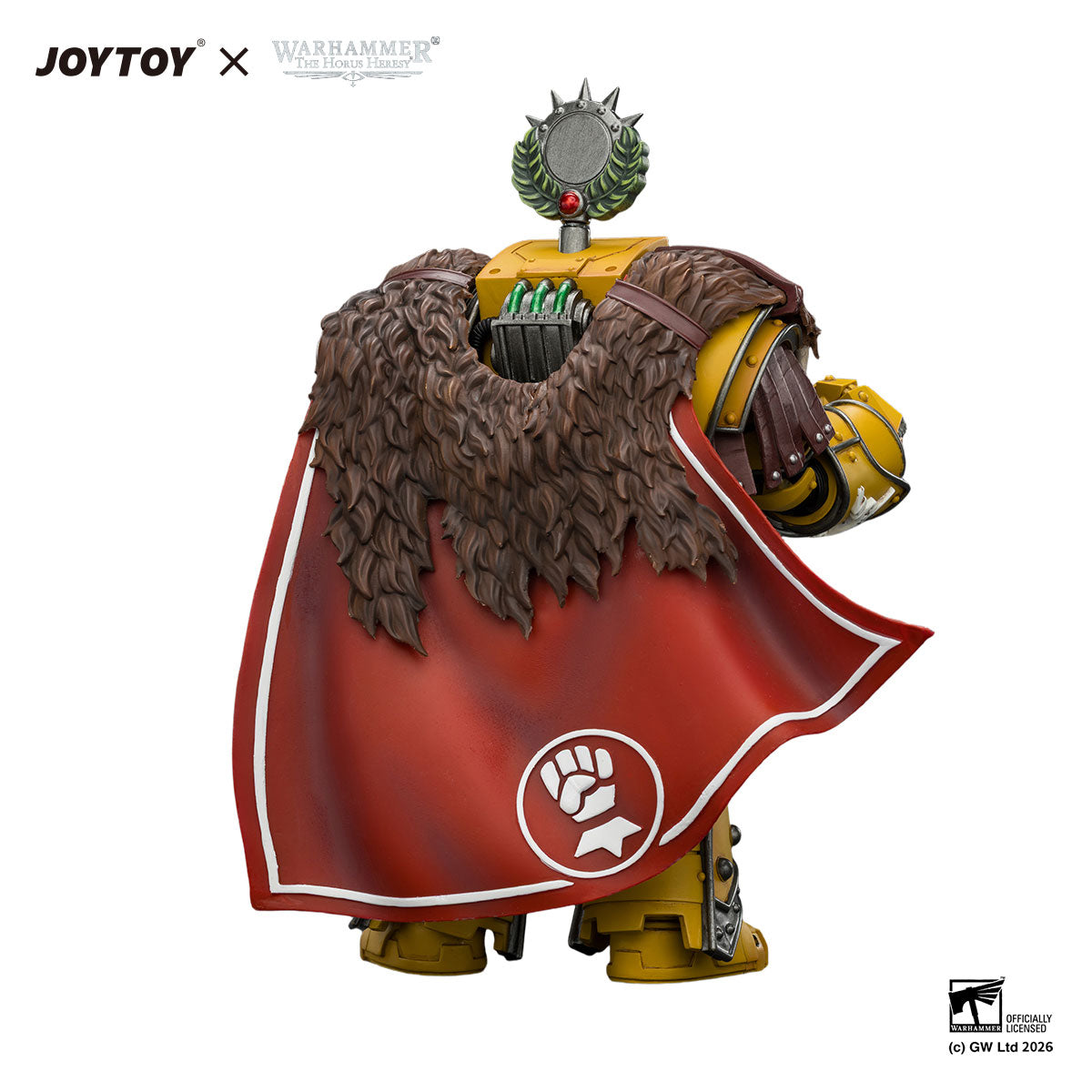 JOYTOY Horus Heresy Imperial Fists Lord Castellan Evander Garrius figure