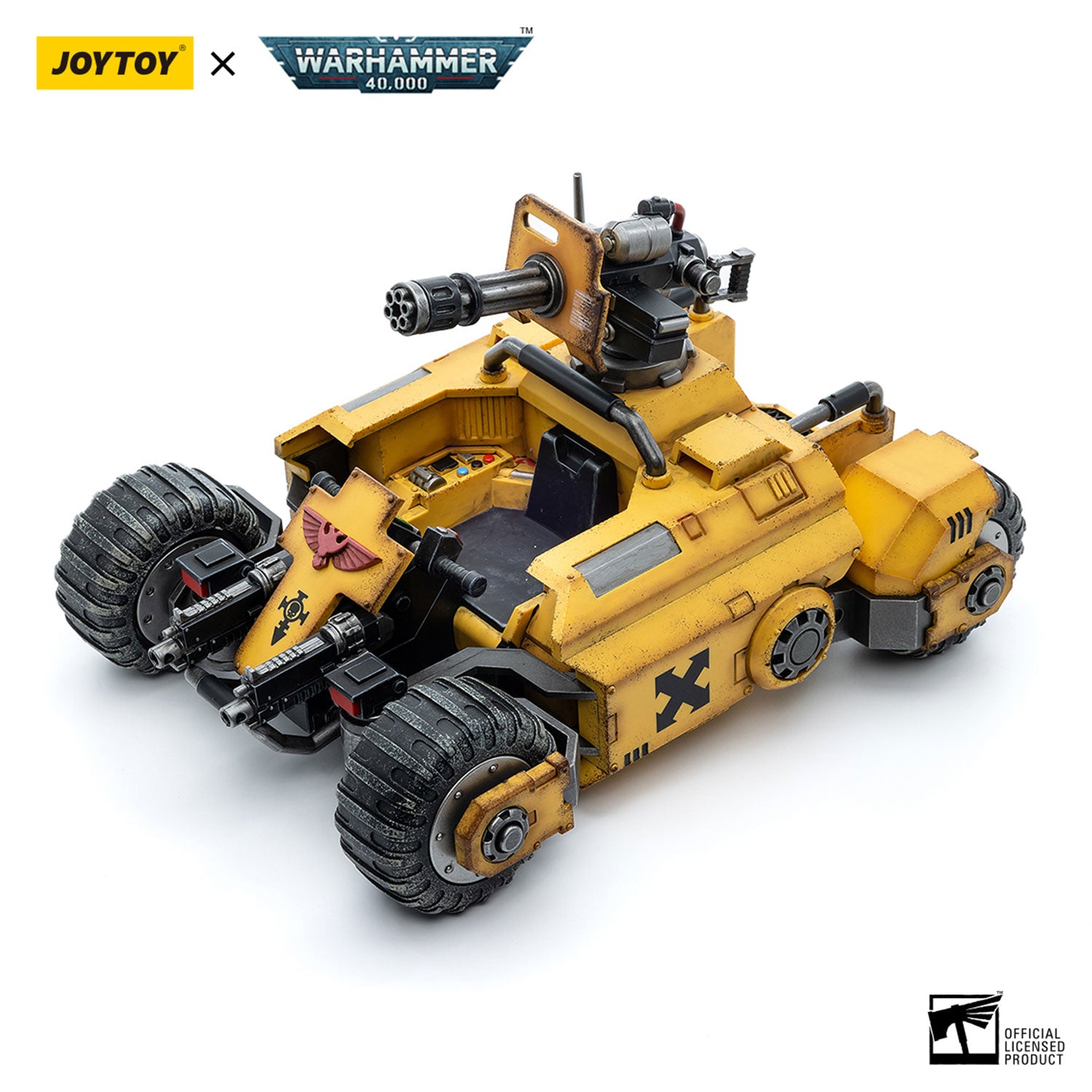 JOYTOY Warhammer 40K Imperial Fists Primaris Invader ATV figure