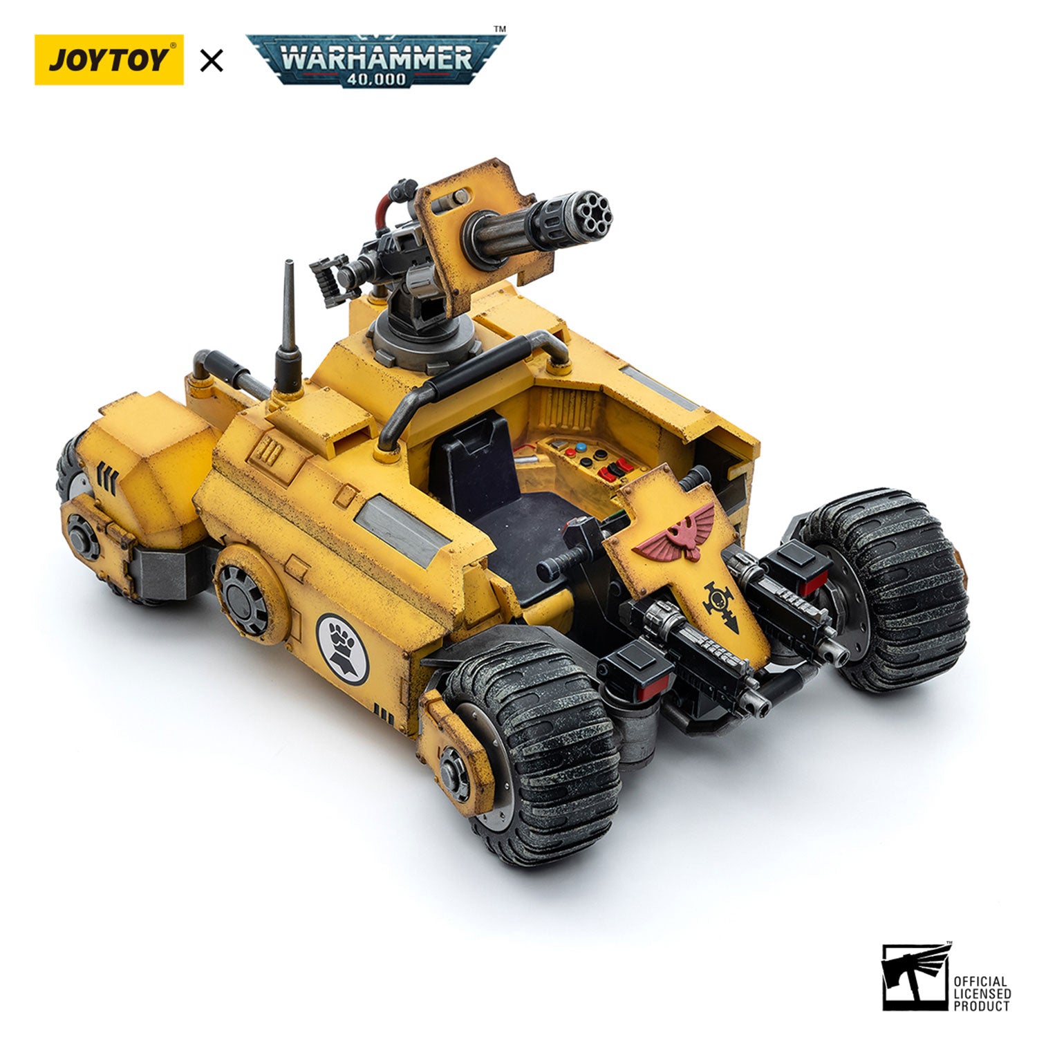 JOYTOY Warhammer 40K Imperial Fists Primaris Invader ATV figure