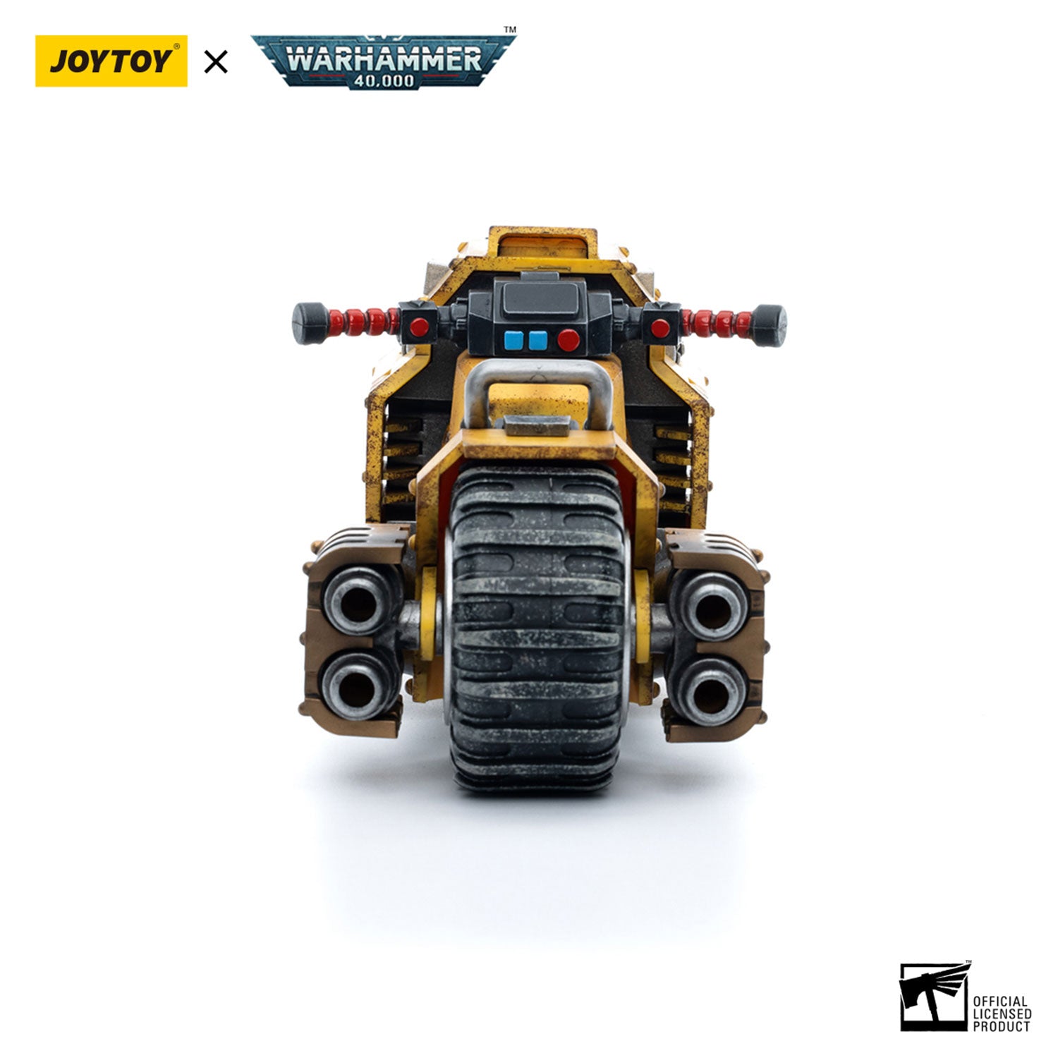 JOYTOY Warhammer 40K Imperial Fists Raider-pattern Combat Bike figure