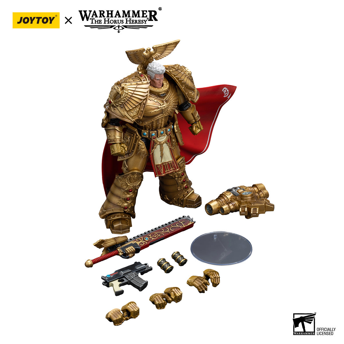 JOYTOY Horus Heresy Imperial Fists Rogal Dorn, Primarch of the Vllth Legion figure