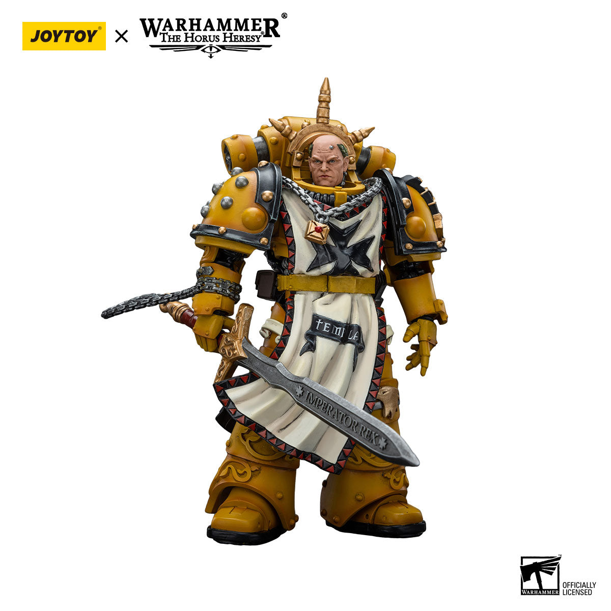 JOYTOY Horus Heresy Imperial Fists Sigismund figure