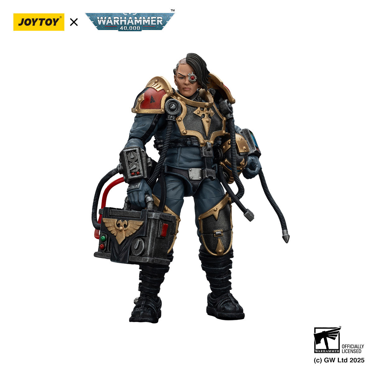 JOYTOY Warhammer 40K Imperial Knights House Raven Knight Errant figure