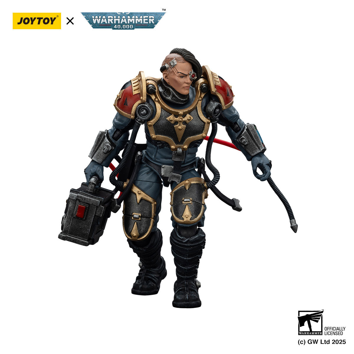 JOYTOY Warhammer 40K Imperial Knights House Raven Knight Errant figure