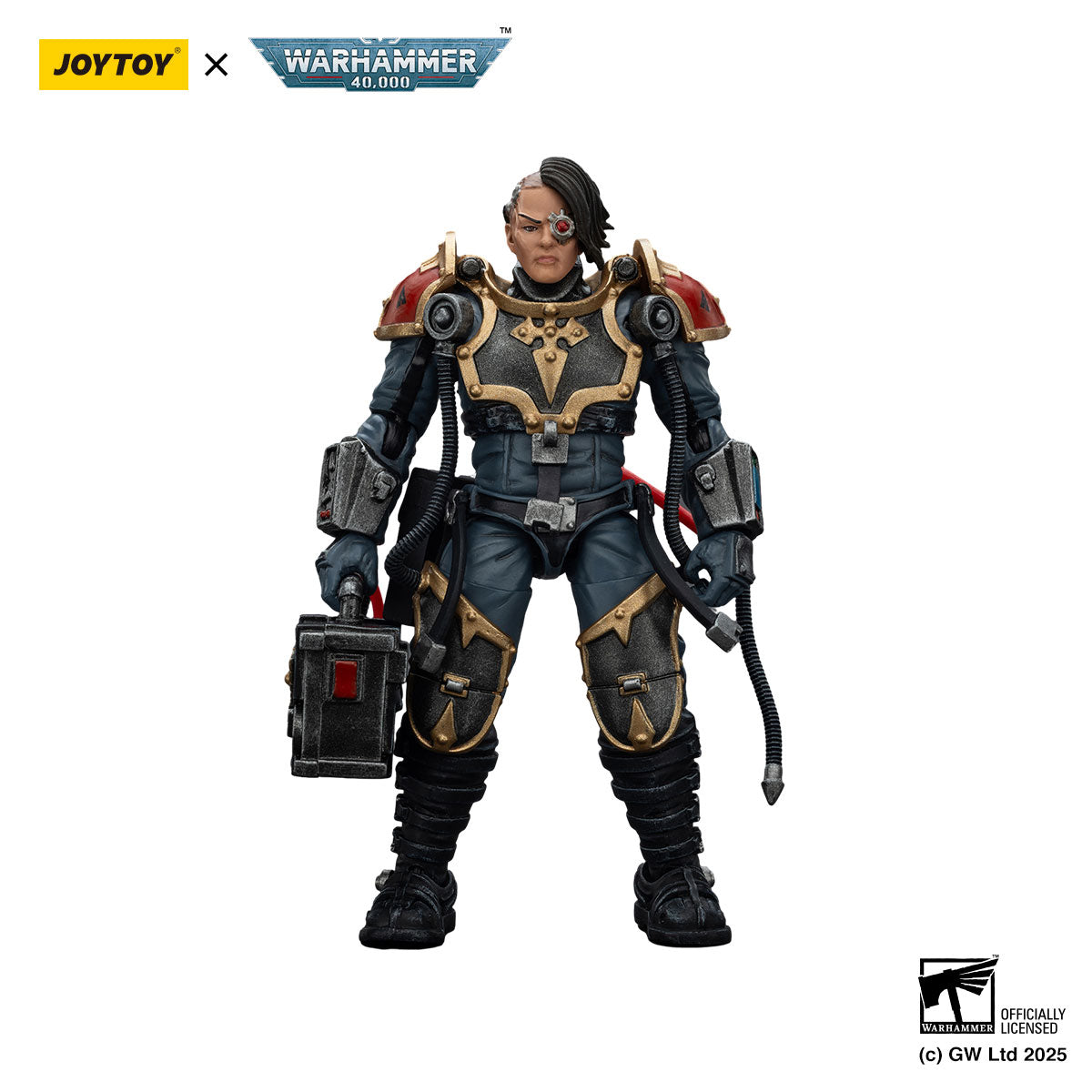 JOYTOY Warhammer 40K Imperial Knights House Raven Knight Errant figure
