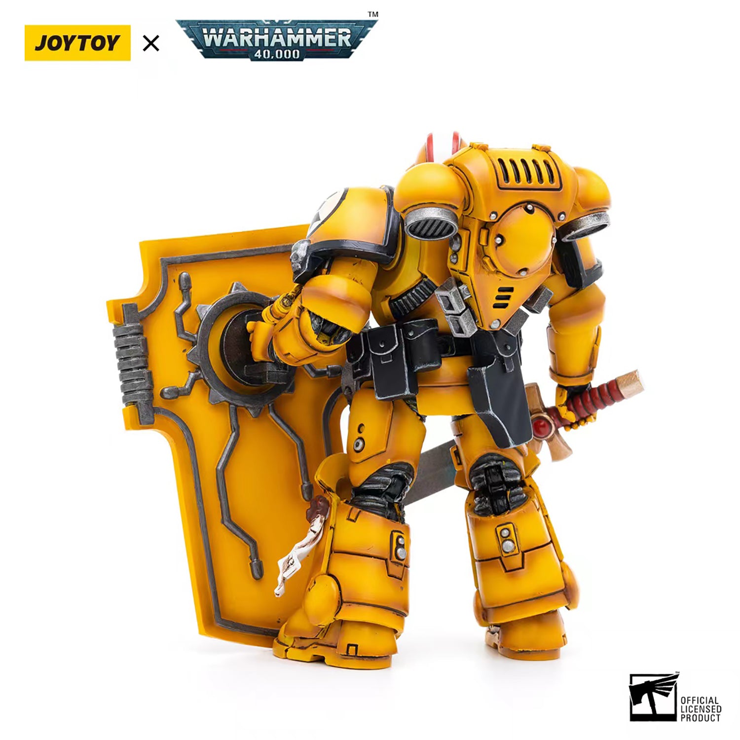 JOYTOY Warhammer 40K Imperiar Fists Intercessors Primaris Lieutenant Naviaz figure