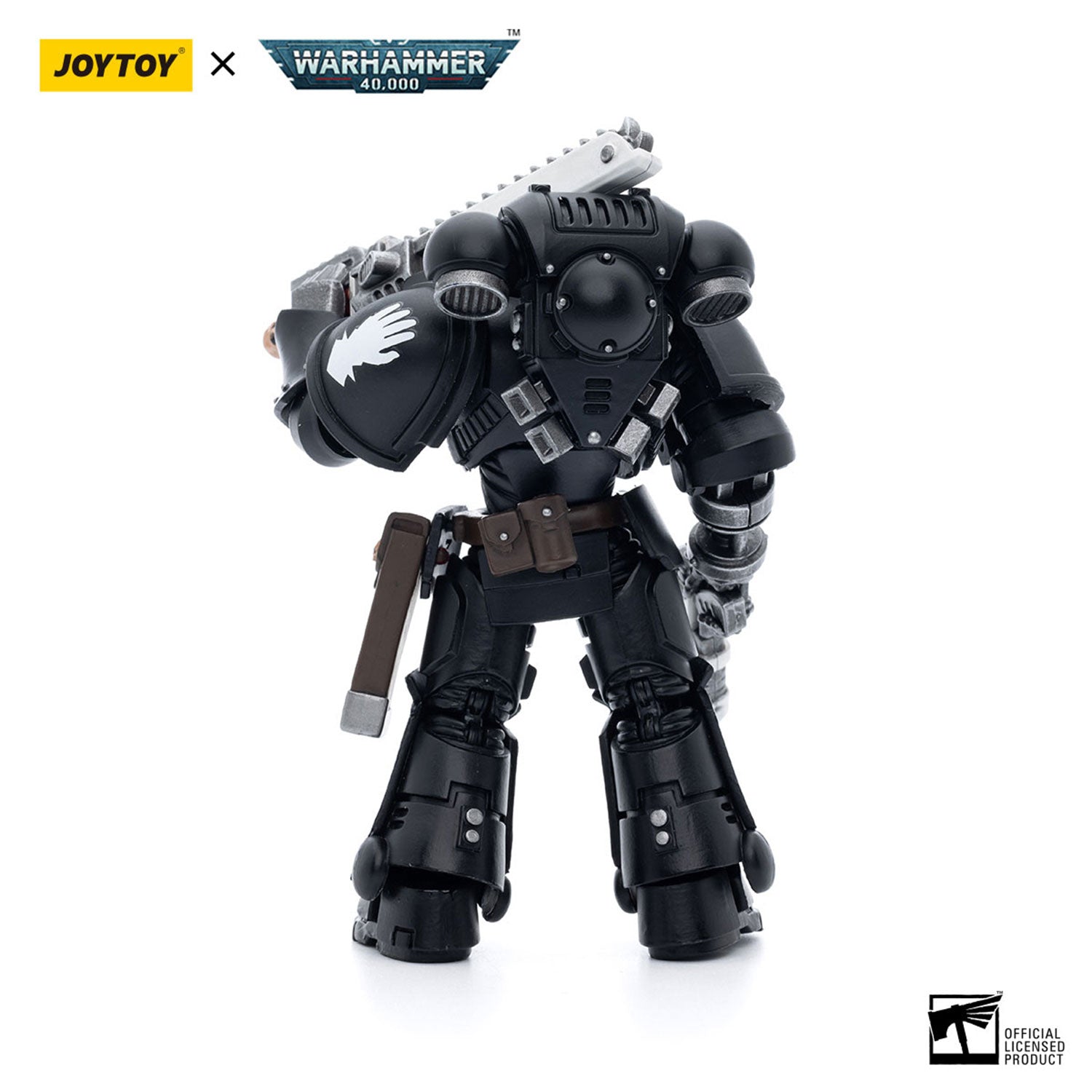 JOYTOY Warhammer 40K Iron Hands Assault Intercessors Sergeant Kalock figure