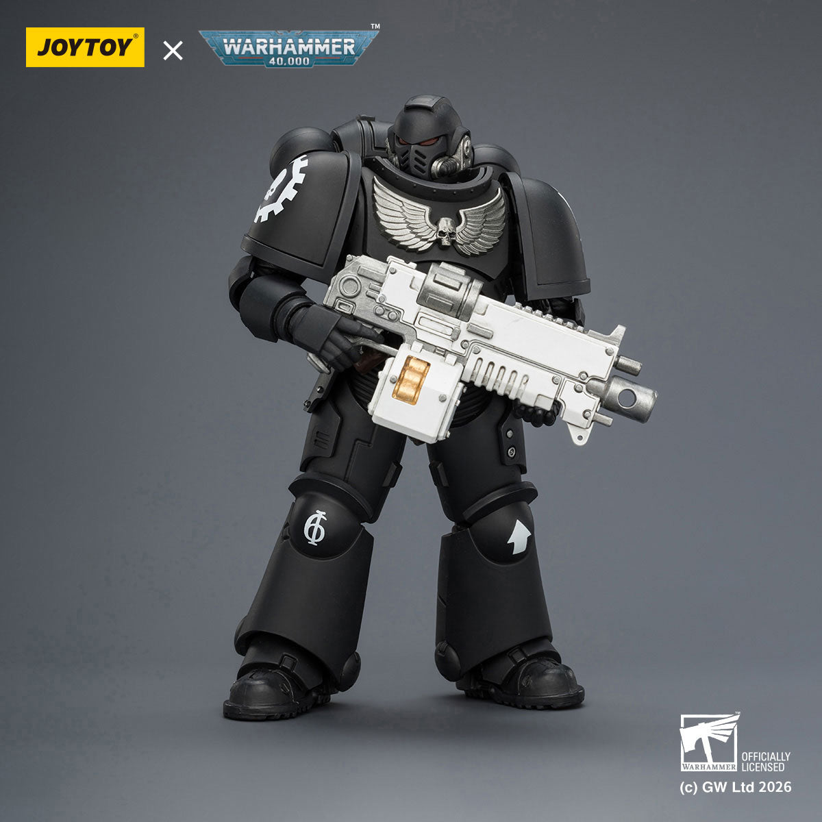 JOYTOY Warhammer 40K Iron Hands Intercessor figure