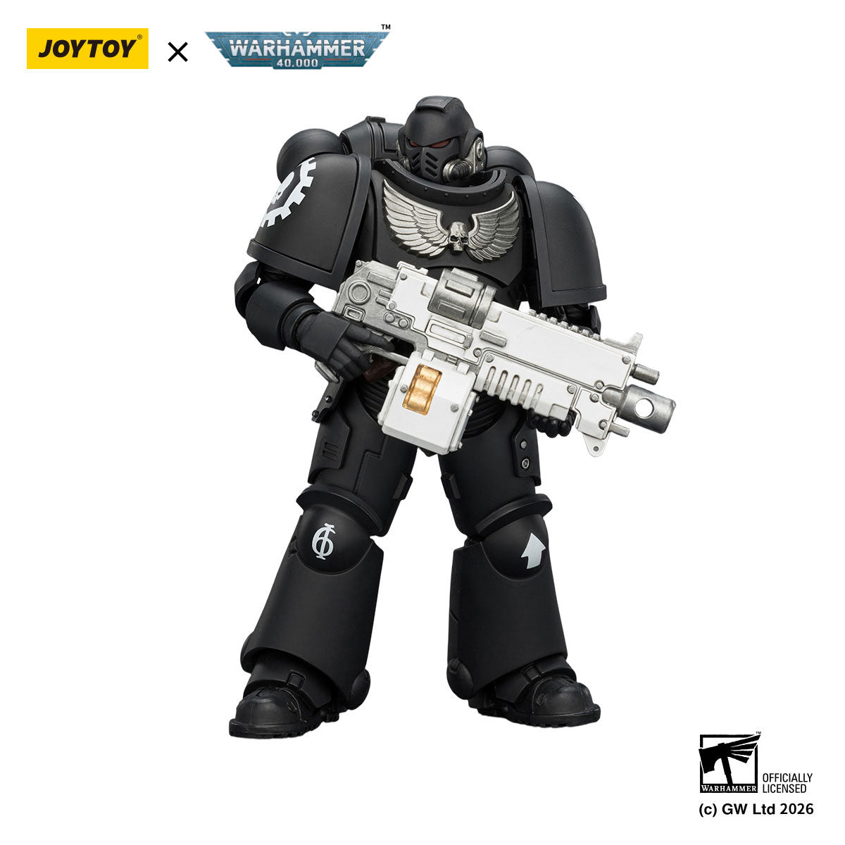JOYTOY Warhammer 40K Iron Hands Intercessor figure