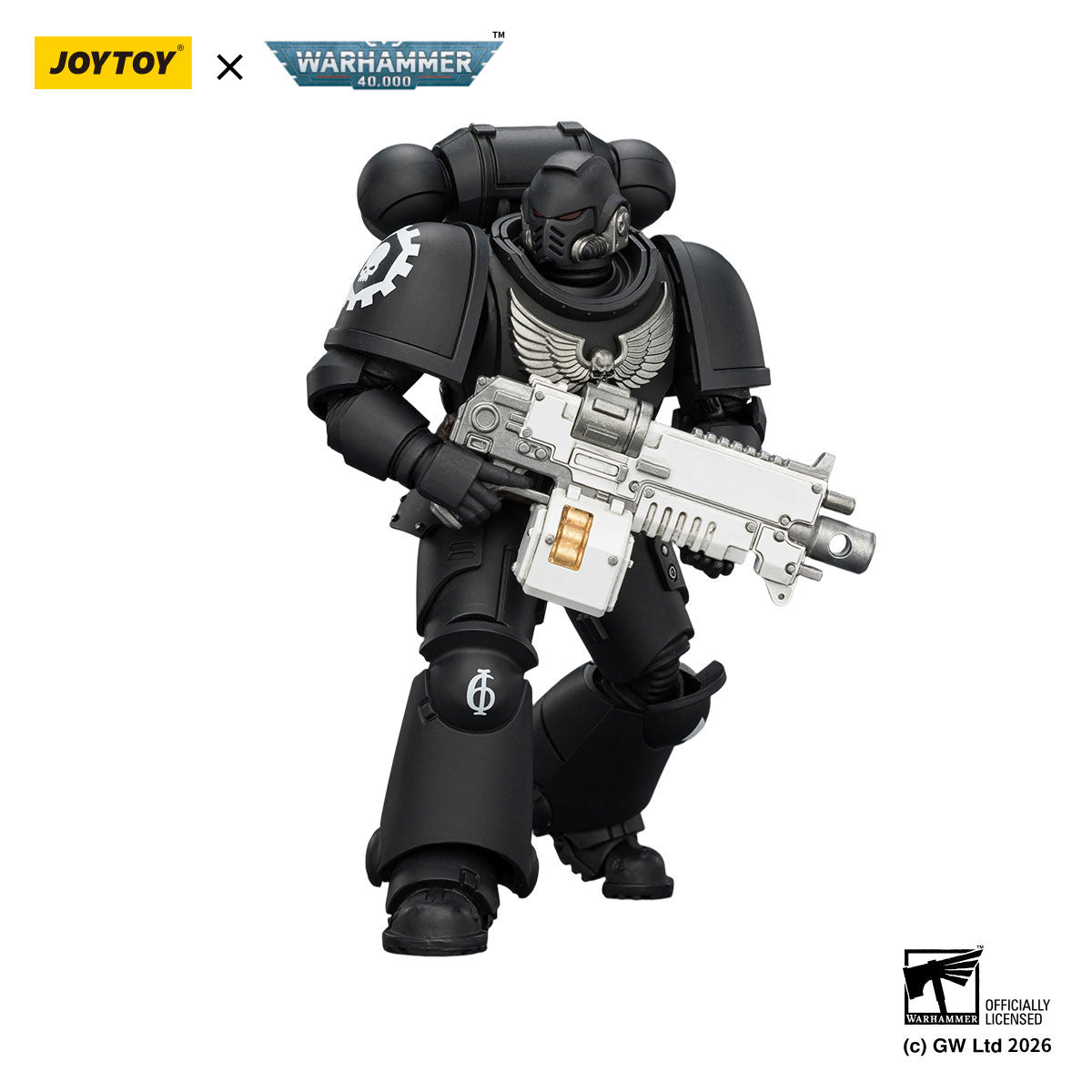 JOYTOY Warhammer 40K Iron Hands Intercessor figure