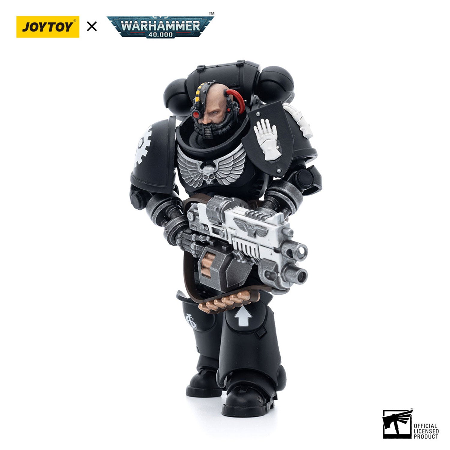 JOYTOY Warhammer 40K Iron Hands Intercessors Brother Ignar figure