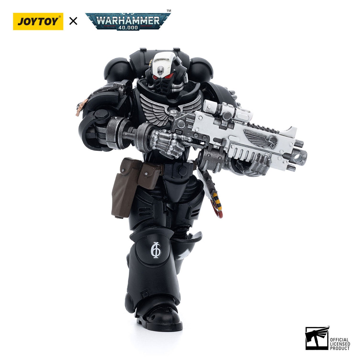 JOYTOY Warhammer 40K Iron Hands Intercessors Sergeant Bantus figure