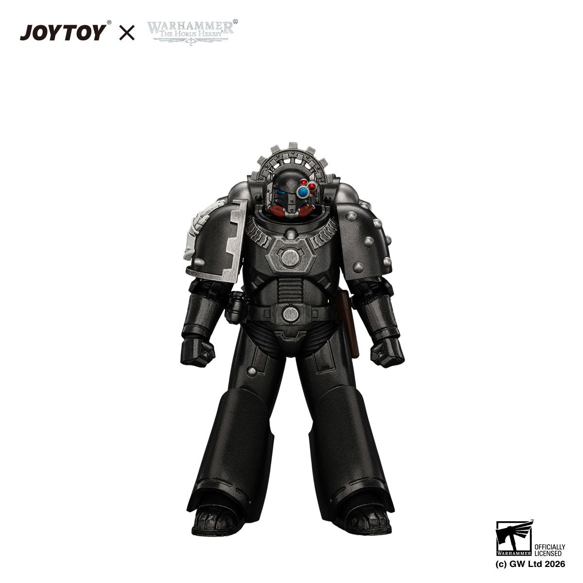 JOYTOY Horus Heresy Iron Hands MKVI Tactical Sergeant figure