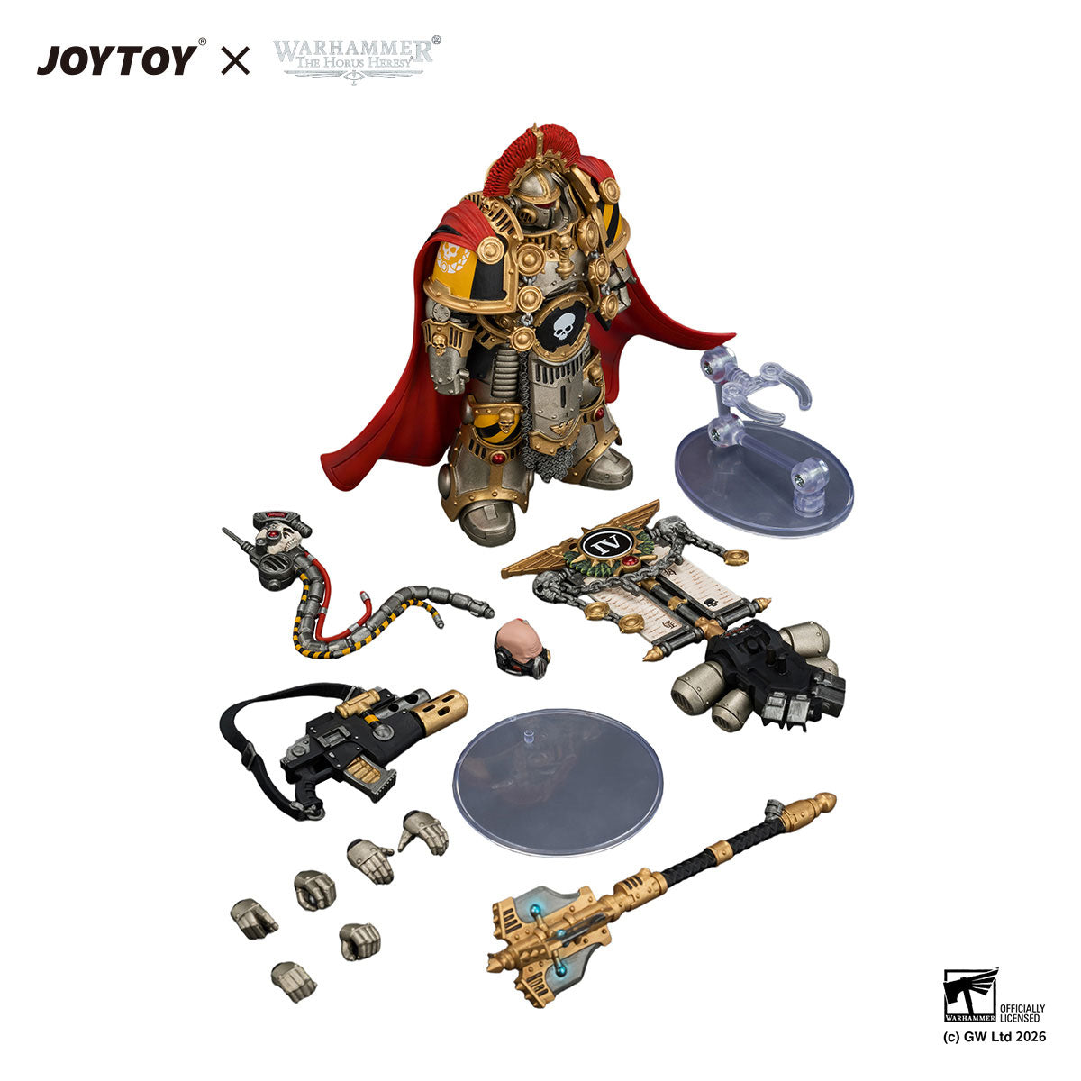 JOYTOY Horus Heresy Iron Warriors Centurion figure