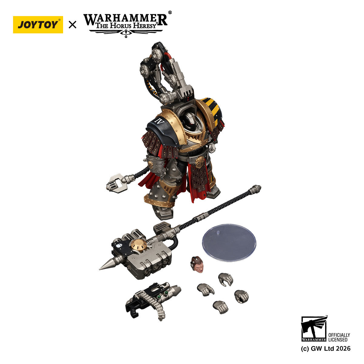 JOYTOY Horus Heresy Iron Warriors Warsmith figure