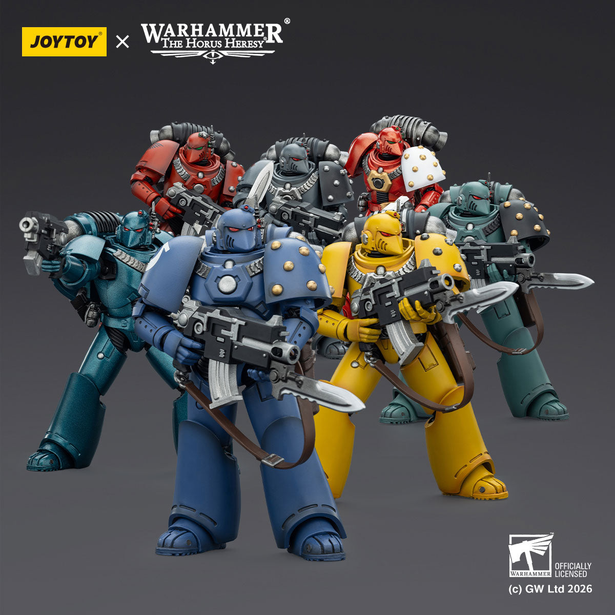 JOYTOY Horus Heresy MKVI Tactical Legion Squad figure