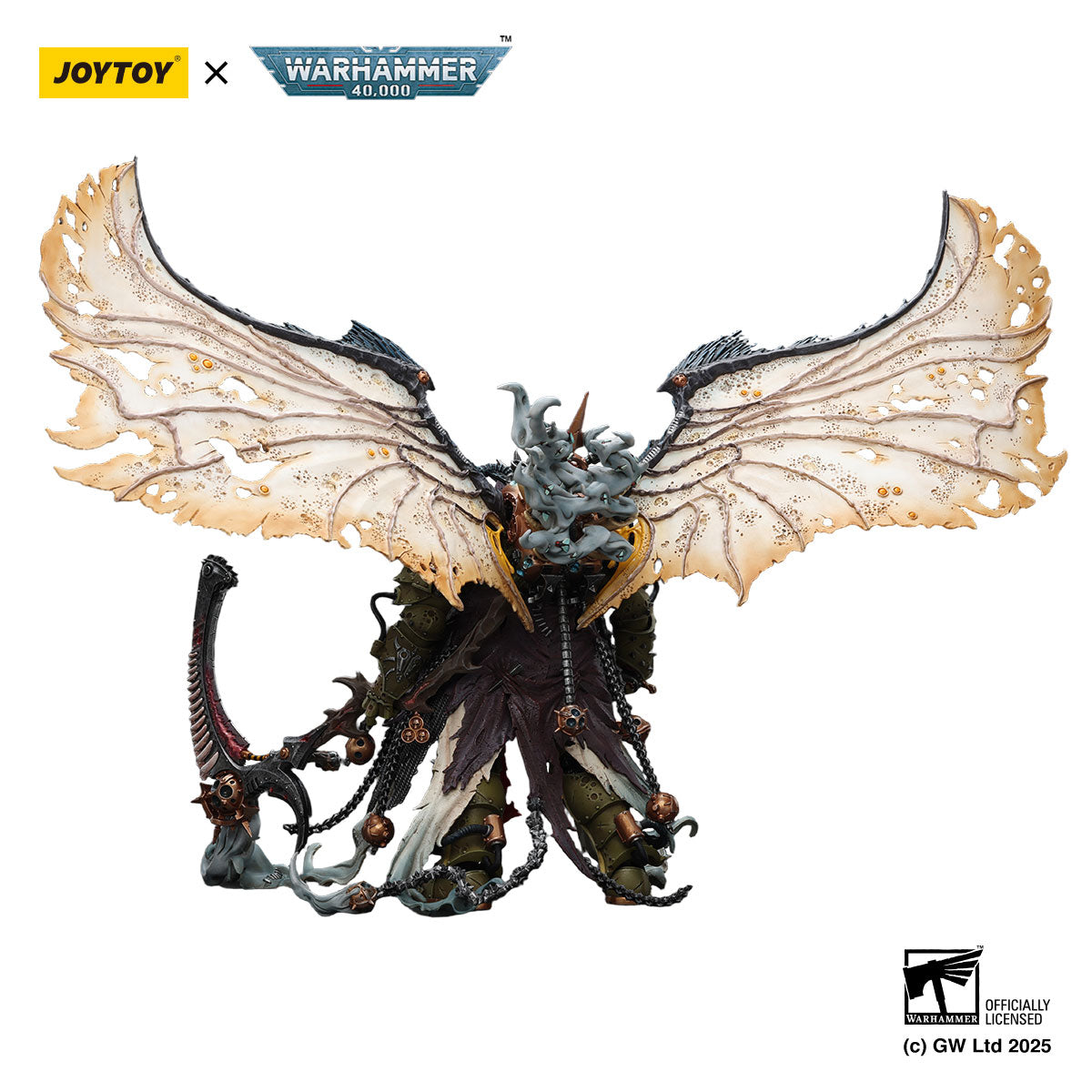 JOYTOY Warhammer 40K Primarch Mortarion, Daemon Primarch of Nurgle figure