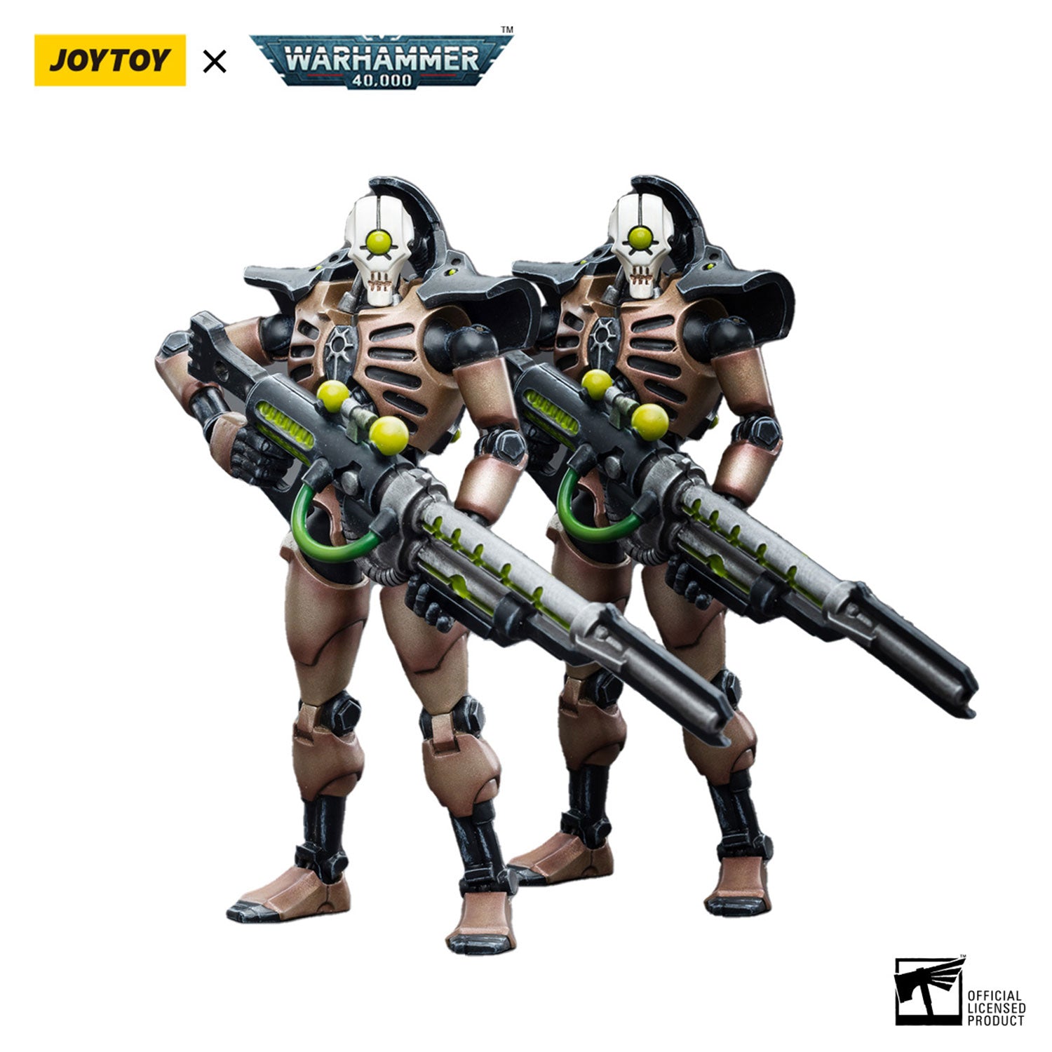 JOYTOY Warhammer 40K Necrons Szarekhan Dynasty Deathmark figure