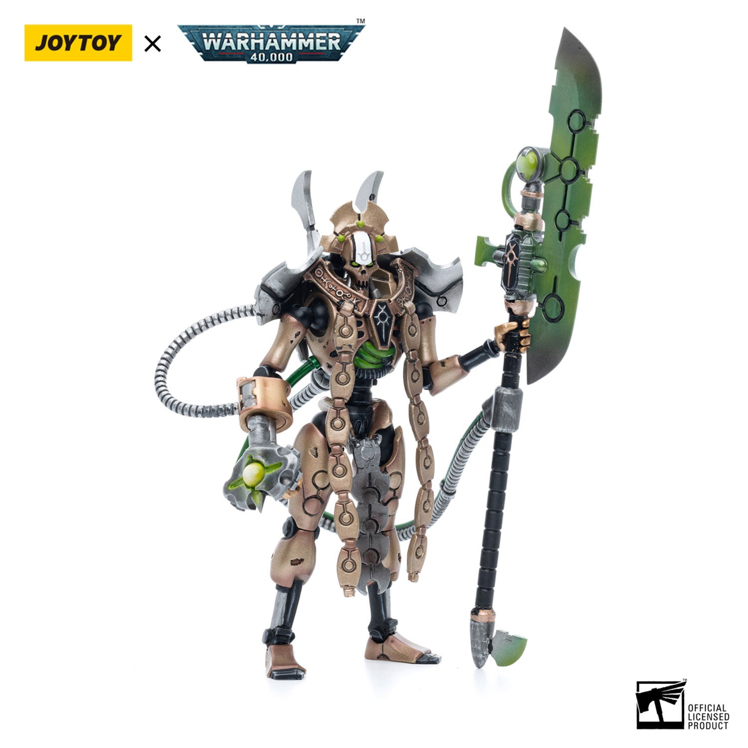 JOYTOY Warhammer 40K Necrons Szarekhan Dynasty Overlord figure