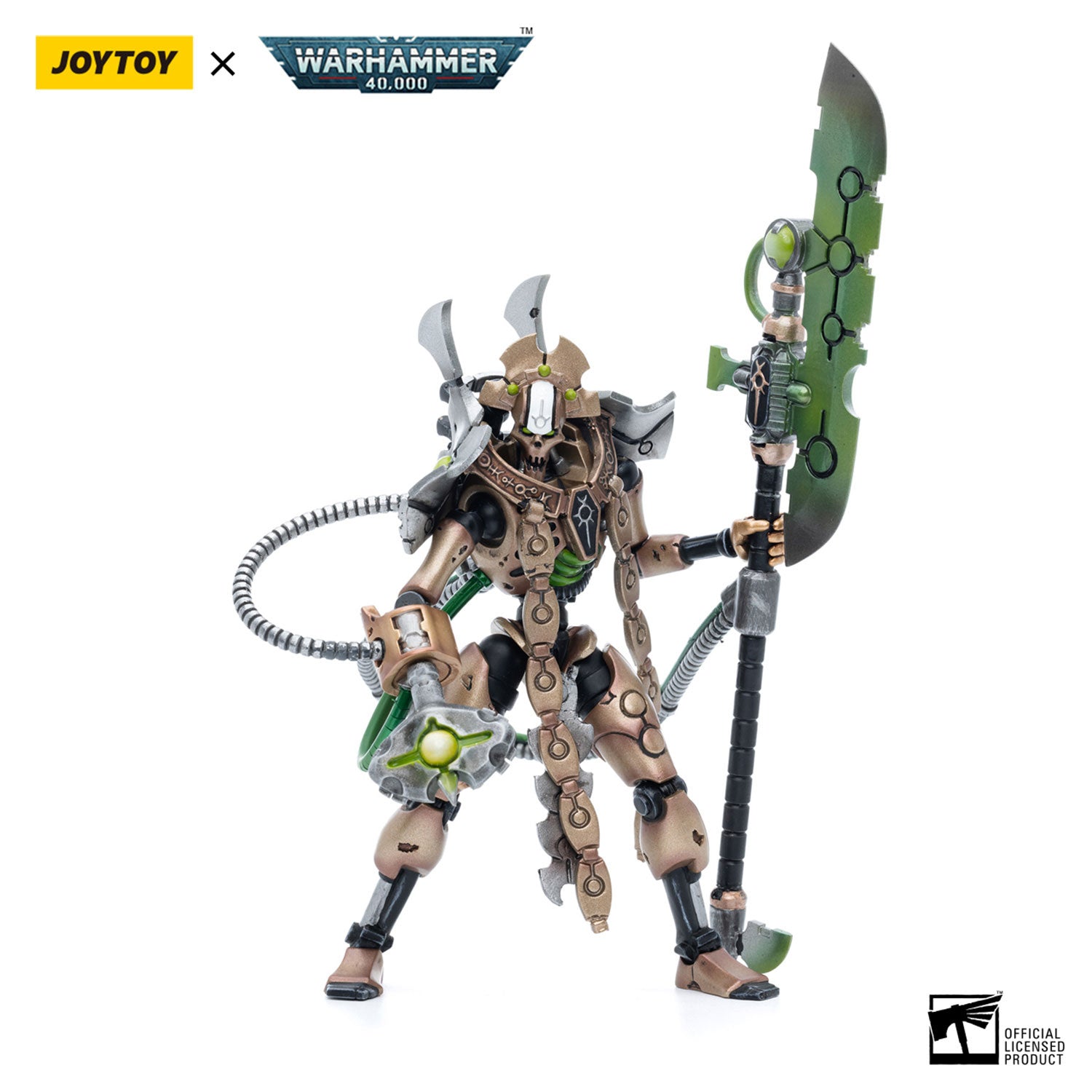 JOYTOY Warhammer 40K Necrons Szarekhan Dynasty Overlord figure