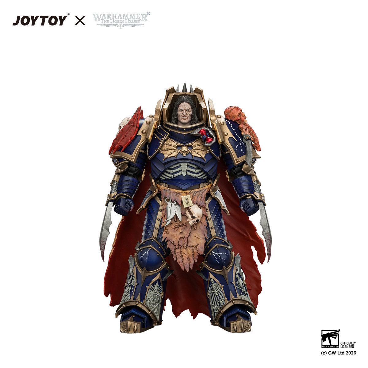 JOYTOY Horus Heresy Night Lords Konrad Curze Primarch of the Night Lords Legion figure