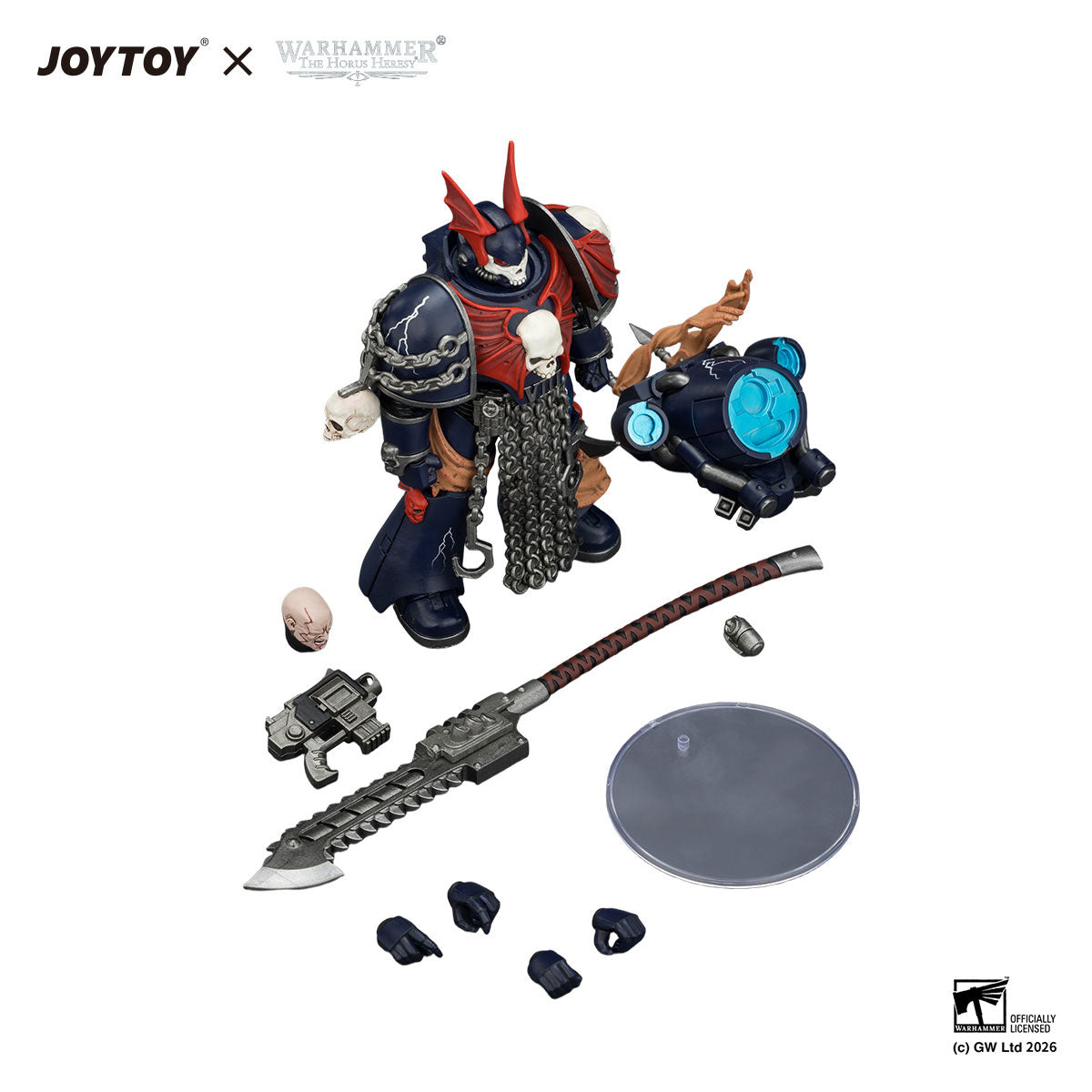 JOYTOY Horus Heresy Night Lords Legion Praetor figure