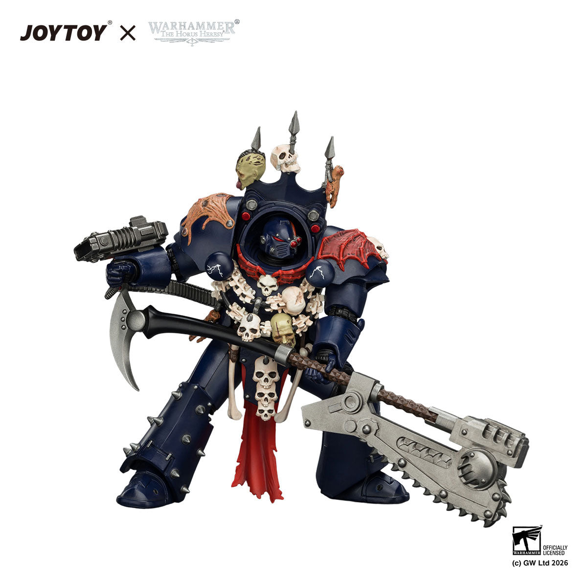 JOYTOY Horus Heresy Night Lords Legion Praetor in Tartaros Terminator Armour figure